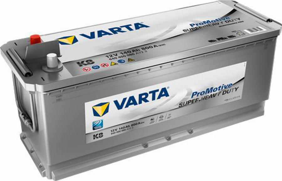 Varta 640400080 - Starter Battery autospares.lv