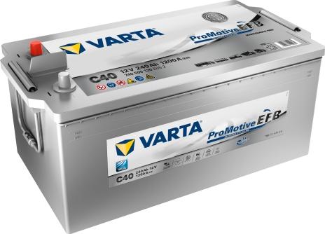 Varta 740500120E652 - Starter Battery autospares.lv