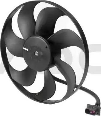 VDO 5WK05350-V - Fan, radiator autospares.lv