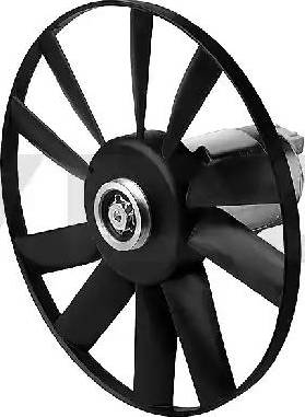 VDO 5WK05270-V - Fan, radiator autospares.lv