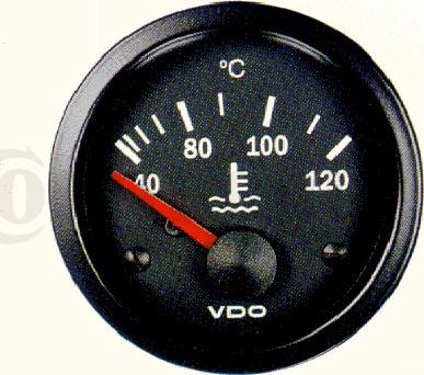 VDO 310-010-012K - Gauge, coolant temperature autospares.lv