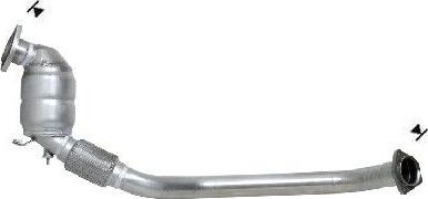 VEGAZ BK-984 - Catalytic Converter autospares.lv