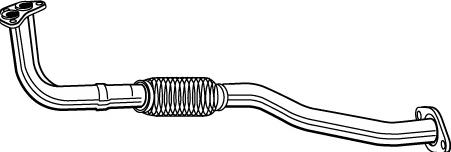 VEGAZ DR-130 - Exhaust Pipe autospares.lv