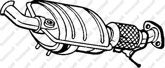 VEGAZ FK-822BLAU - Catalytic Converter autospares.lv