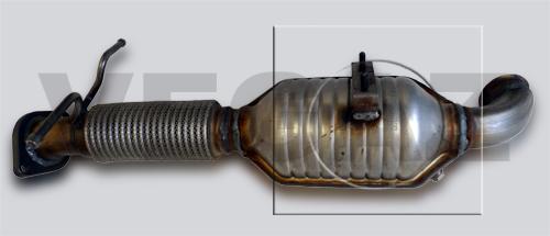 VEGAZ FK-822 - Catalytic Converter autospares.lv