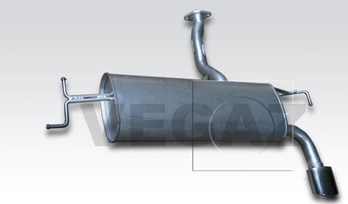 VEGAZ HUS-204 - End Silencer autospares.lv