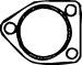 VEGAZ MID-105 - Gasket, exhaust pipe autospares.lv