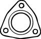 VEGAZ MOD-114 - Gasket, exhaust pipe autospares.lv