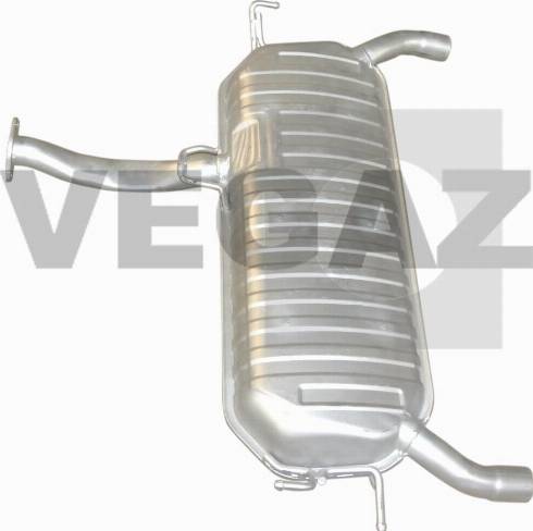 VEGAZ HUS-174 - End Silencer autospares.lv