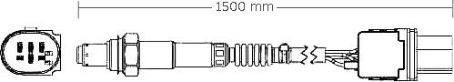 VEGAZ ULS-797 - Lambda Sensor autospares.lv