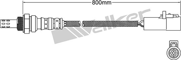 VEGAZ ULS-726 - Lambda Sensor autospares.lv