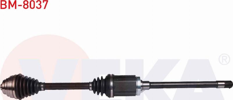 Veka BM-8037 - Drive Shaft autospares.lv