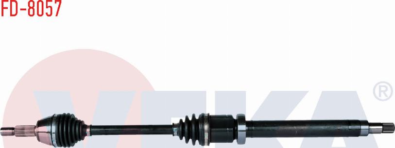 Veka FD-8057 - Drive Shaft autospares.lv