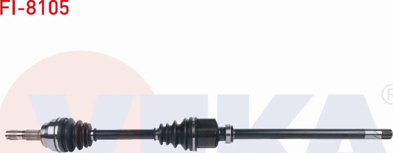 Veka FI-8105 - Drive Shaft autospares.lv