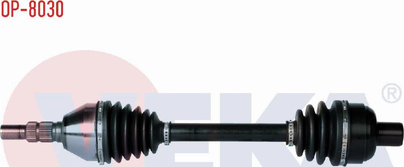 Veka OP-8030 - Drive Shaft autospares.lv