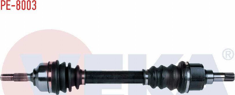 Veka PE-8003 - Drive Shaft autospares.lv