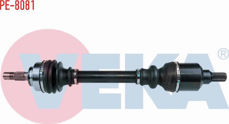 Veka PE-8081 - Drive Shaft autospares.lv