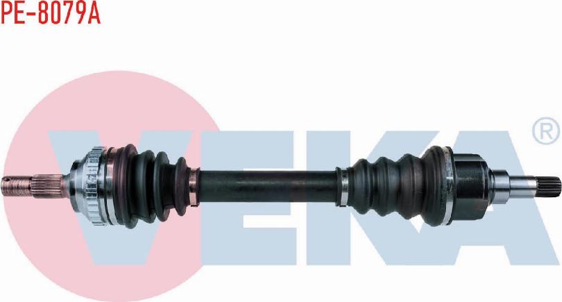 Veka PE-8079A - Drive Shaft autospares.lv