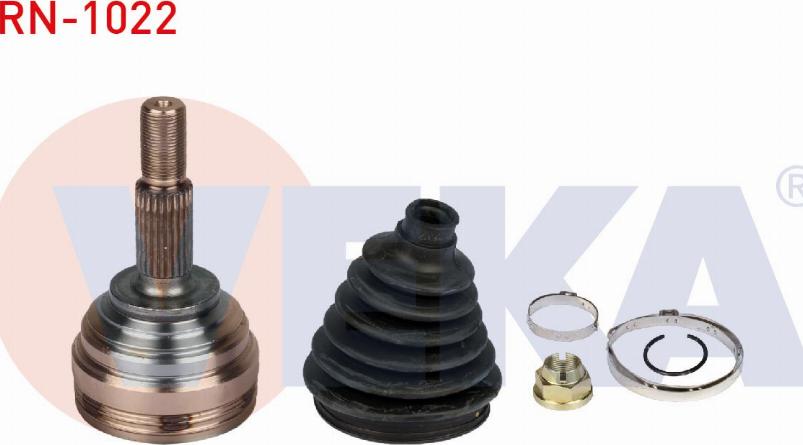 Veka RN-1022 - Joint Kit, drive shaft autospares.lv