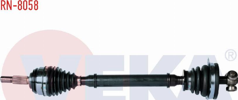 Veka RN-8058 - Drive Shaft autospares.lv