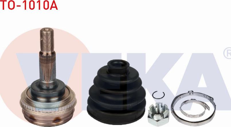 Veka TO-1010A - Joint Kit, drive shaft autospares.lv