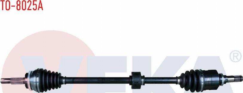 Veka TO-8025A - Drive Shaft autospares.lv