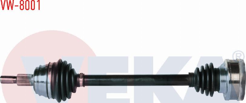 Veka VW-8001 - Drive Shaft autospares.lv