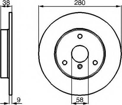 VEMA 98083 - Bearing Bush, stabiliser autospares.lv