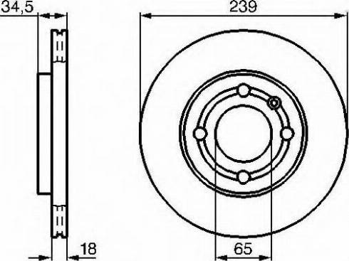 VEMA 98028 - Brake Disc autospares.lv