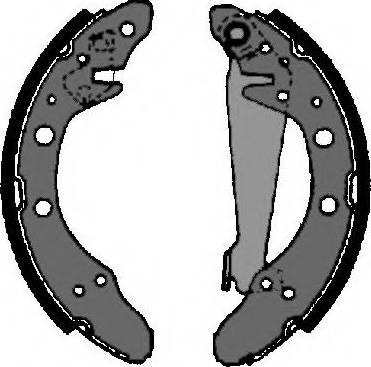 VEMA 84683 - Brake Shoe Set autospares.lv