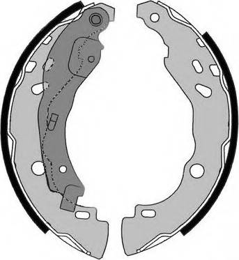 VEMA 84856 - Brake Shoe Set autospares.lv