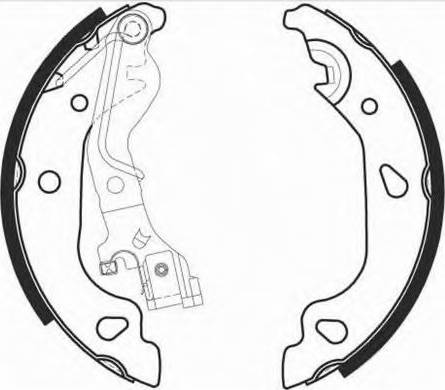 VEMA 84790 - Brake Shoe Set autospares.lv