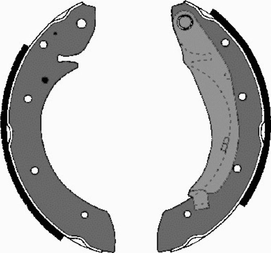 VEMA 84729 - Brake Shoe Set autospares.lv