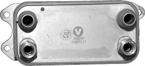 VEMA 341094 - Oil Cooler, engine oil autospares.lv