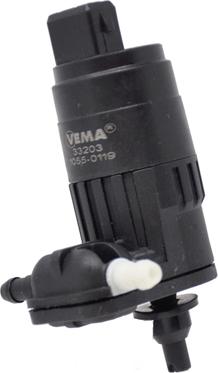 VEMA 33203 - Water Pump, window cleaning autospares.lv