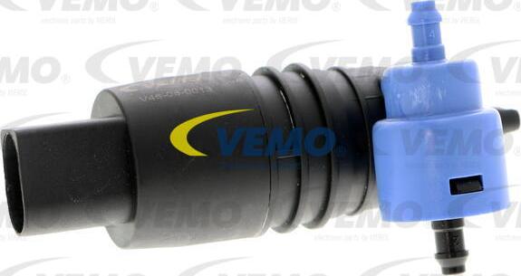 Vemo V46-08-0013 - Water Pump, window cleaning autospares.lv