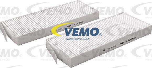 Vemo V46-30-5003 - Filter, interior air autospares.lv