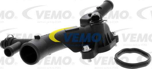 Vemo V40-99-1106 - Coolant thermostat / housing autospares.lv