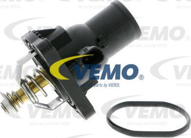 Vemo V40-99-1100 - Coolant thermostat / housing autospares.lv