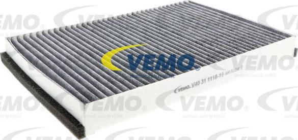 Vemo V40-31-1118-1 - Filter, interior air autospares.lv