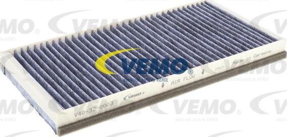 Vemo V40-32-0003 - Filter, interior air autospares.lv