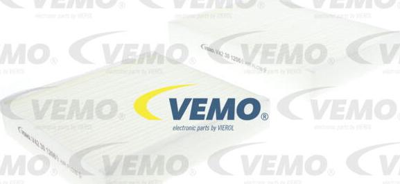 Vemo V42-30-1206 - Filter, interior air autospares.lv