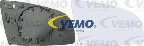 Vemo V10-69-0014 - Mirror Glass, outside mirror autospares.lv