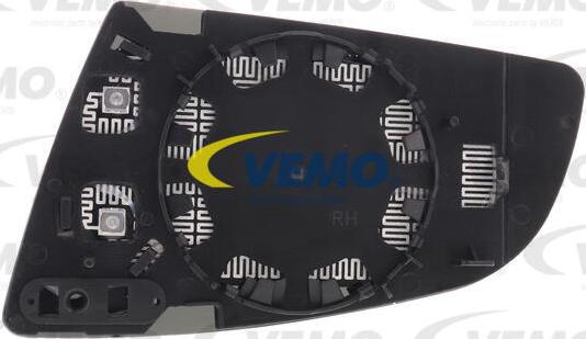 Vemo V10-69-0015 - Mirror Glass, outside mirror autospares.lv