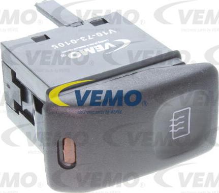 Vemo V10-73-0105 - Switch, rear window heating autospares.lv