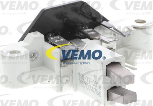 Vemo V10-77-0016 - Voltage regulator, alternator autospares.lv