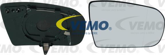 Vemo V30-69-0028 - Mirror Glass, outside mirror autospares.lv