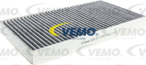 Vemo V24-31-1101 - Filter, interior air autospares.lv