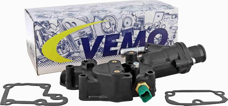 Vemo V22-99-0021 - Coolant thermostat / housing autospares.lv