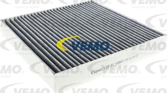 Vemo V22-31-1004 - Filter, interior air autospares.lv